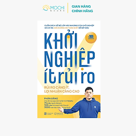 Sách - Khởi nghiệp ít rủi ro: Rủi ro càng ít, lợi nhuận càng cao - Nhà xuất bản Kinh tế tài chính