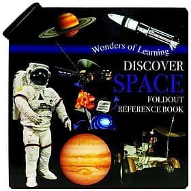 Wonders Of Learning - Discover Space Foldout Reference Book - NORTH PARADE PUBLISHING LTD