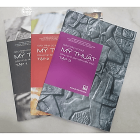 Combo Giáo Trình Cơ Sở Mỹ Thuật Dành Cho Sinh Viên Kiến Trúc (3 tập - Thu