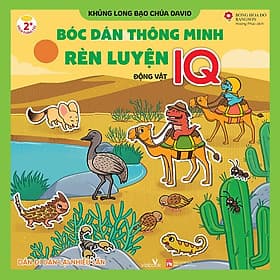 Bóc Dán Thông Minh Rèn Luyện IQ - Động Vật - Minh Thông
