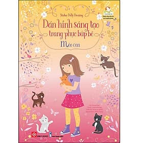 Sách Sticker Dolly Dressing - Dán Hình Sáng Tạo Trang Phục Búp Bê - Mèo Con - Sant Kirpal Singh