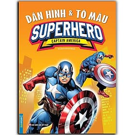 Sách Dán hình và tô màu - Minh Thắng