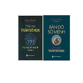 Combo Mật Mã Thần Số - Bản Đồ Số Mệnh - Giải Mã Thần Số Học ( Bộ 2 cuốn ) - Mã Đông