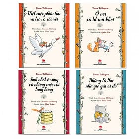 Combo Ở nơi xa tít mù khơi - Những lá thư nhờ gió gửi ai đó - Sinh nhật ở rừng và những cuộc vui tưng bừng - Một cuộc phiêu lưu ra trò và rắc rối ( Bộ sách Tool Tellegen ) + Quà tặng bất kỳ - Gió