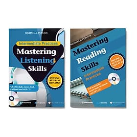 Combo 2 cuốn: Mastering Listening Skills + Mastering Reading Skills - Bản Quyền - Saigon Books