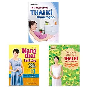 Combo: Tri Thức Cho Một Thai Kì Khỏe Mạnh+ Mang Thai Thành Công+ Chuẩn Bị Cho Một Thai Kì Khoẻ Mạnh Chào Đón Bé Yêu - Chao