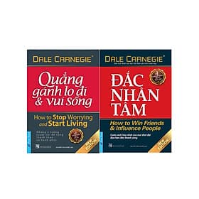 Combo Đắc Nhân Tâm + Quẳng Gánh Lo Đi Và Vui Sống