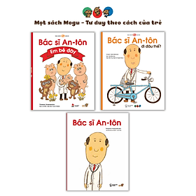 Truyện Ehon bé 3-4-5 tuổi - Bộ 4 cuốn Bác sĩ Anton - Công Sĩ