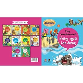 Truyện tranh ngụ ngôn dành cho thiếu nhi ( Song ngữ Anh- việt ) Những người bạn đường - Việt An