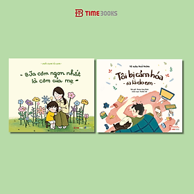 Combo 4 sách tô màu Bữa Cơm Ngon Nhất + Hiên Nhà Chắn Hết Mưa GIông + Tôi Bị Cảm Hóa Ra Là Do Em + Chưa Kịp Lớn - Gió