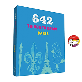 642 Things to Draw: Paris | Inventive Sketchbook (Pocket Size) | Ngoại văn Nhập khẩu