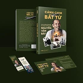 Sách - Cánh Chim Bất Tử - Câu Chuyện Về Người Phi Công Huyền Thoại Nguyễn Văn Bảy - Tặng Kèm Bookmark + Postcard - 