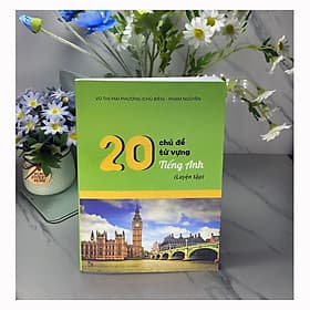 20 Chủ đề từ vựng tiếng anh (Luyện tập) - Nhà xuất bản Larousse