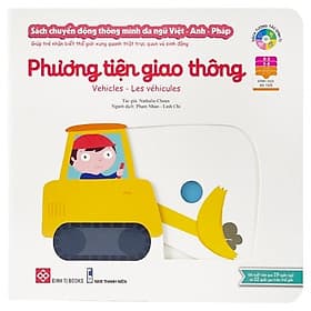 Sách Chuyển Động Thông Minh Đa Ngữ Việt - Anh - Pháp (0 - 6 Tuổi) – Đinh Tị - Việt An