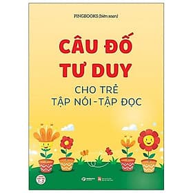 Câu đố tư duy cho trẻ tập nói - tập đọc (Bìa cứng) - Duy Văn
