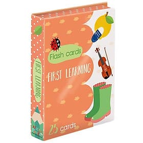 Flash Cards - First Learning Orange (25 Cards) - Léa