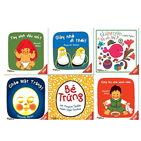 Combo 6 Cuốn Ehon Nhật Bản - Giờ Chơi Của Bé - Văn