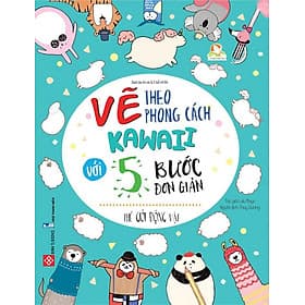 Sách Vẽ Theo Phong Cách Kawaii Với 5 Bước Đơn Giản - Thế Giới Động Vật - Theo Theobald