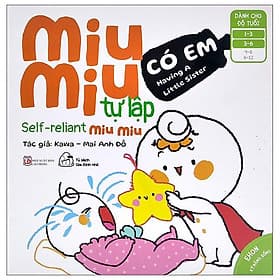 Sách Ehon Miu Miu Tự Lập Phần 2 Song Ngữ - Có Em - Nam Việt