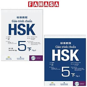 Combo Sách Giáo Trình Chuẩn HSK 5 Tập 2 - Sách Bài Học Và Bài Tập - G