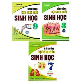 Bồi Dưỡng Học Sinh Giỏi Sinh Học Lớp 7, 8, 9 - Combo 3 Cuốn - Phan Khắc Nghệ - Hồng Ân - An