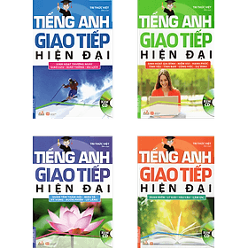 Bộ 4 Cuốn Tiếng Anh Giao Tiếp Hiện Đại - Vanlangbooks - Văn