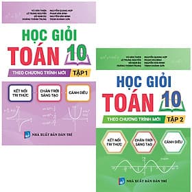 Combo Em học Giỏi Toán 10 Tập 1+2 (Biên soạn theo chương trình mới) - Theo Theobald