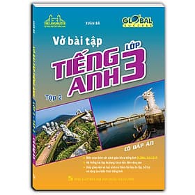 Sách GLOBAL SUCCESS - Vở bài tập tiếng anh lớp 3 tập 2 (có đáp án) - Minh Thắng