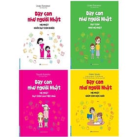 Combo dạy con như người Nhật( Bộ 4 cuốn) - Minh Minh