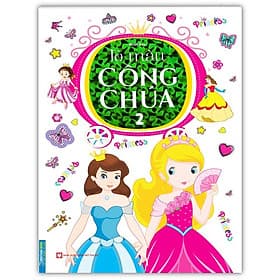 Sách Tô Màu Công Chúa Tập 2 - Minh Minh