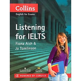 Sách Collins - Listening for IELTS (Quét Mã QR Để Nghe File Mp3) - Nhân Trí Việt
