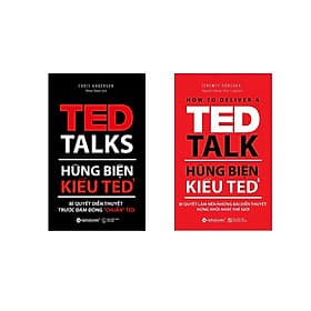 Combo Thuật Hùng Biện: Hùng biện kiểu Ted 1 - Bí quyết diễn thuyết trước đám đông "chuẩn" + Hùng biện kiểu Ted 2 - Hú