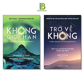 Combo 2 Cuốn Sách Tâm Linh Của Joe Vitale: Không Giới Hạn - Khám Phá Ho'oponopono + Trở Về Không - Trải Nghiệm Ho'oponopono - Phương Nam Book - Hạ