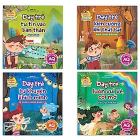 Dạy Trẻ Tự Tin Vào Bản Thân + Kiên Cường Khi Tất Bại + Tự Khuyến Khích Mình + Luôn Vui Vẻ Cởi Mở - Combo 4 Cuốn - Minh Thắng - Vũ