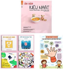 Combo Sách Nuôi Con & Truyện Ehon Nhật Bản 0 - 3 Tuổi: Ăn Dặm Kiểu Nhật + Ehon Sự Kỳ Diệu Của Màu Sắcu (Sách phát triển trí tuệ cho bé + sách dinh dưỡng ăn dặm) - 