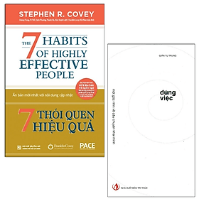 Combo Sách Đúng Việc và 7 Thói Quen Hiệu Quả( Tặng Kèm Sổ Tay) - HAN