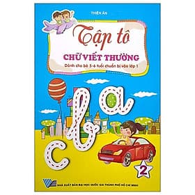 Tập Tô Chữ Viết Thường - Tập 2 (Dành Cho Bé 5-6 Tuổi Chuẩn Bị Cho Bé Vào Lớp 1) - Trí Đức