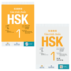 Combo Giáo Trình Chuẩn HSK 1 - Sách Bài Học và Bài tập (Bộ 2 cuốn) - Khương Lệ Bình