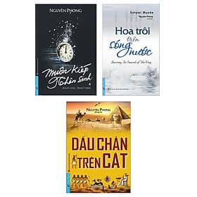Combo 3 Cuốn: Muôn Kiếp Nhân Sinh (Many Lives - Many Times) + Hoa Trôi Trên Sóng Nước + Dấu Chân Trên Cát (Sách Tôn Gíao - Tâm Linh Kỳ Thú / Tuyển Tập Sách Hay) - Nhân Trí Việt