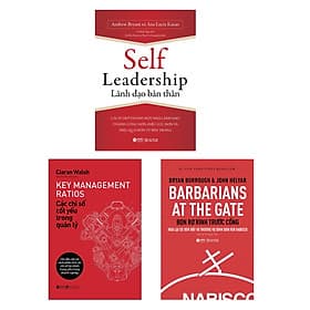Combo Self Leadership - Lãnh Đạo Bản Thân + Bọn Rợ Rình Trước Cổng + Các Chỉ Số Cốt Yếu Trong Quản Lý - Key Management Ratios - Léa
