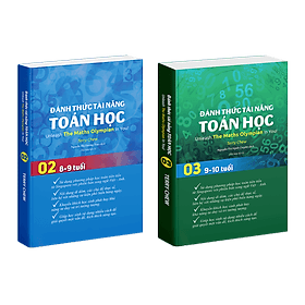 Sách Đánh Thức Tài Năng Toán Học 2 và 3 ( 8 - 10 tuổi ) - Sách Song Ngữ ( Việt – Anh) Giúp Trẻ Vừa Học Toán Vừa Ôn Luyện Tiếng Anh Theo Chương Trình Singapore, Sách Toán Lớp 2, Lớp 3, Lớp 4 - Á Châu Books, Bìa Cứng, In Màu - Song Phát