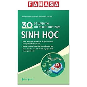 30 Đề Luyện Thi Tốt Nghiệp THPT 2026 - Sinh Học - Nam Việt