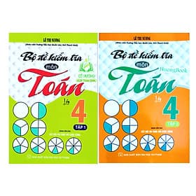 Combo Bộ Đề Kiểm Tra Môn Toán Lớp 4 Tập 1 + 2 (Dùng Kèm SGK Kết Nối Tri Thức Với Cuộc Sống) - Tri Thức