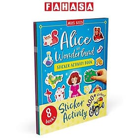 Sách ngoại văn: Sticker Activity Books - Alice In Wonderland (8 Books) - Miles Kelly Publishing