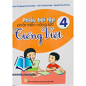 Phiếu bài tập phát triển năng lực tiếng việt 4 - An Vi
