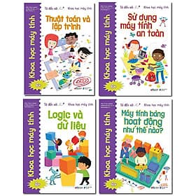 Combo Bộ 4 Cuốn: Tớ Đến Với Khoa Học Máy Tính - Khoa