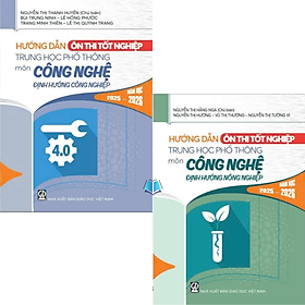 Sách - Hướng Dẫn Ôn Thi Tốt Nghiệp Trung Học Phổ Thông Môn Công Nghệ Năm Học 2025 - 2026 - An Nam