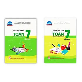 Combo Vở thực hành Toán 7 - tập 1 + tập 2 (Bộ sách Chân trời sáng tạo) - Ume Chan