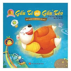 Sách Ngôi Nhà Ấm Áp - Gấu Tí Và Gấu Tèo - Teo Benedetti - Davide Morosinotto -hạ an -dịch