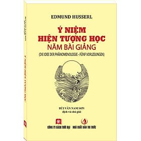 Sách Ý niệm hiện tượng học - Nha Nha